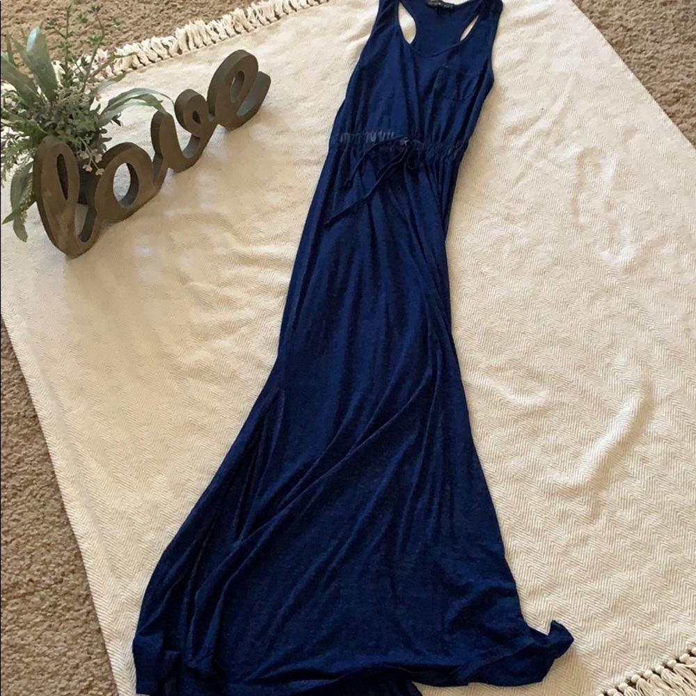 Blue dress